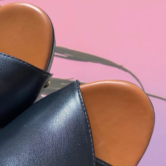 SOLD Jessica Simpson Jozie Stud Wedge Sandals Sz 7 - Picture 6 of 10